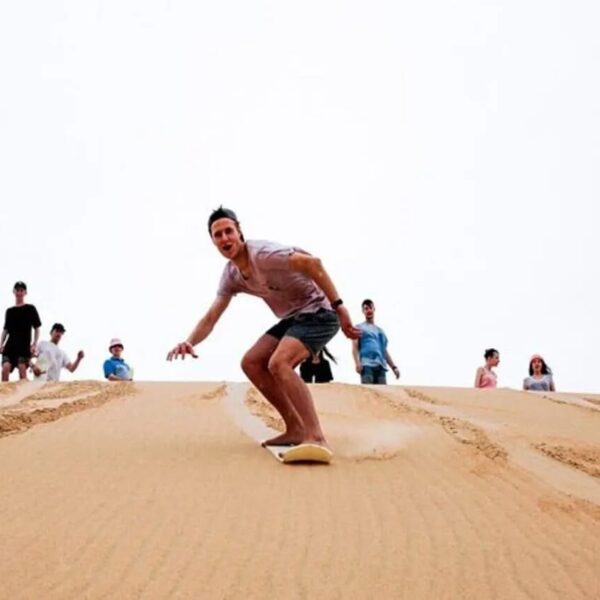 Depuis Taghazout : Expérience Guidée de Sandboard